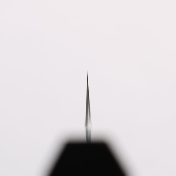 Yoshimi Kato SPG STRIX Hammered (V) Kiritsuke Petty-Utility 115mm Stabilized wood (With White ring) Handle - Seisuke Knife