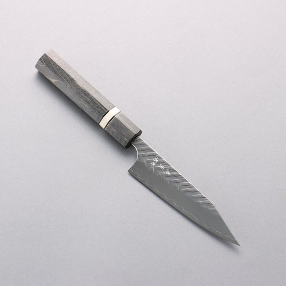 Yoshimi Kato SPG STRIX Hammered (V) Kiritsuke Petty-Utility 120mm Stabilized wood (With White ring) Handle - Seisuke Knife