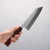 Yoshimi Kato Minamo SG2 Hammered Bunka 170mm Burnt Oak (Lacquered) Handle - Seisuke Knife - Slide 4