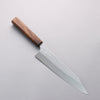 Yoshimi Kato Minamo SG2 Hammered Kiritsuke Gyuto 210mm Burnt Oak (Lacquered) Handle - Seisuke Knife - Slide 1