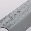 Yoshimi Kato Minamo SG2 Hammered Kiritsuke Gyuto 210mm Burnt Oak (Lacquered) Handle - Seisuke Knife - Slide 3