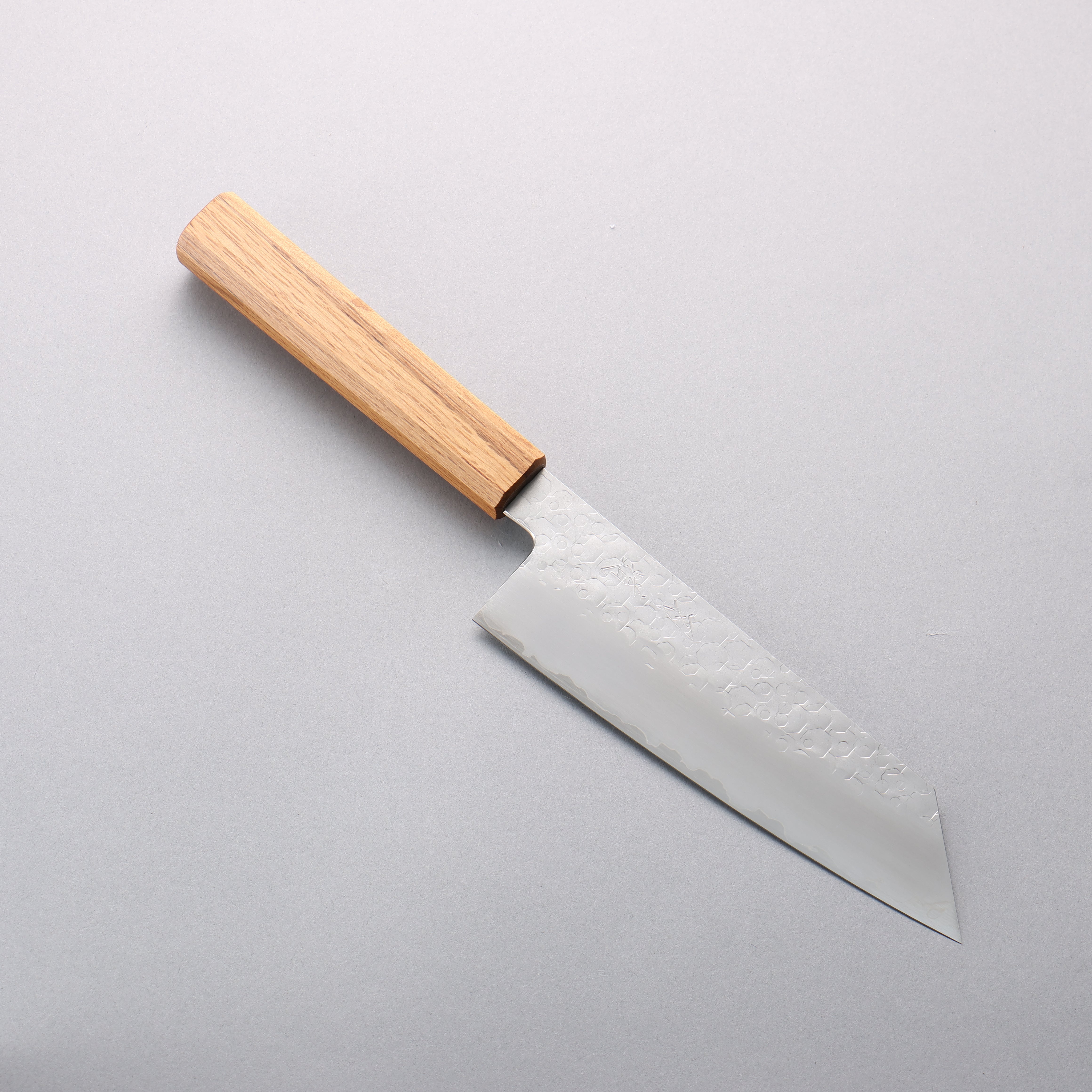 Hado Shiosai SG2 Hammered Bunka 180mm Oak Handle - Seisuke Knife
