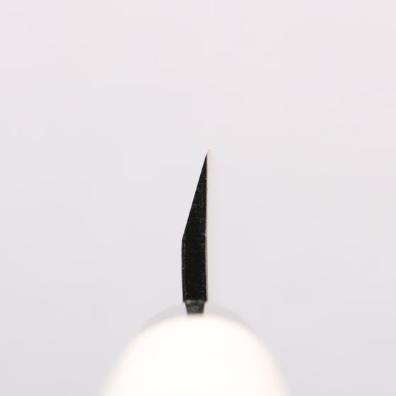 Sakai Takayuki Blue Steel No.2 Kurouchi Single Bevel Petty-Utility 135mm Magnolia Handle - Seisuke Knife