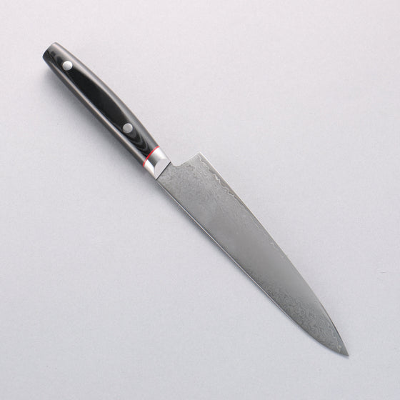 Seisuke Saiun VG10 Damascus Petty-Utility 150mm Black Micarta Handle - Seisuke Knife