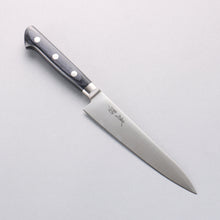  Seisuke Seiten Molybdenum Petty-Utility 150mm Navy blue Pakka wood Handle with Sheath - Seisuke Knife