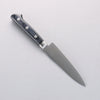 Seisuke Seiten Molybdenum Petty-Utility 120mm Navy blue Pakka wood Handle with Sheath - Seisuke Knife - Slide 2