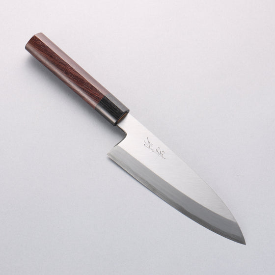 Seisuke Blue Steel Kasumitogi Funayuki 180mm Rosewood Handle - Seisuke Knife