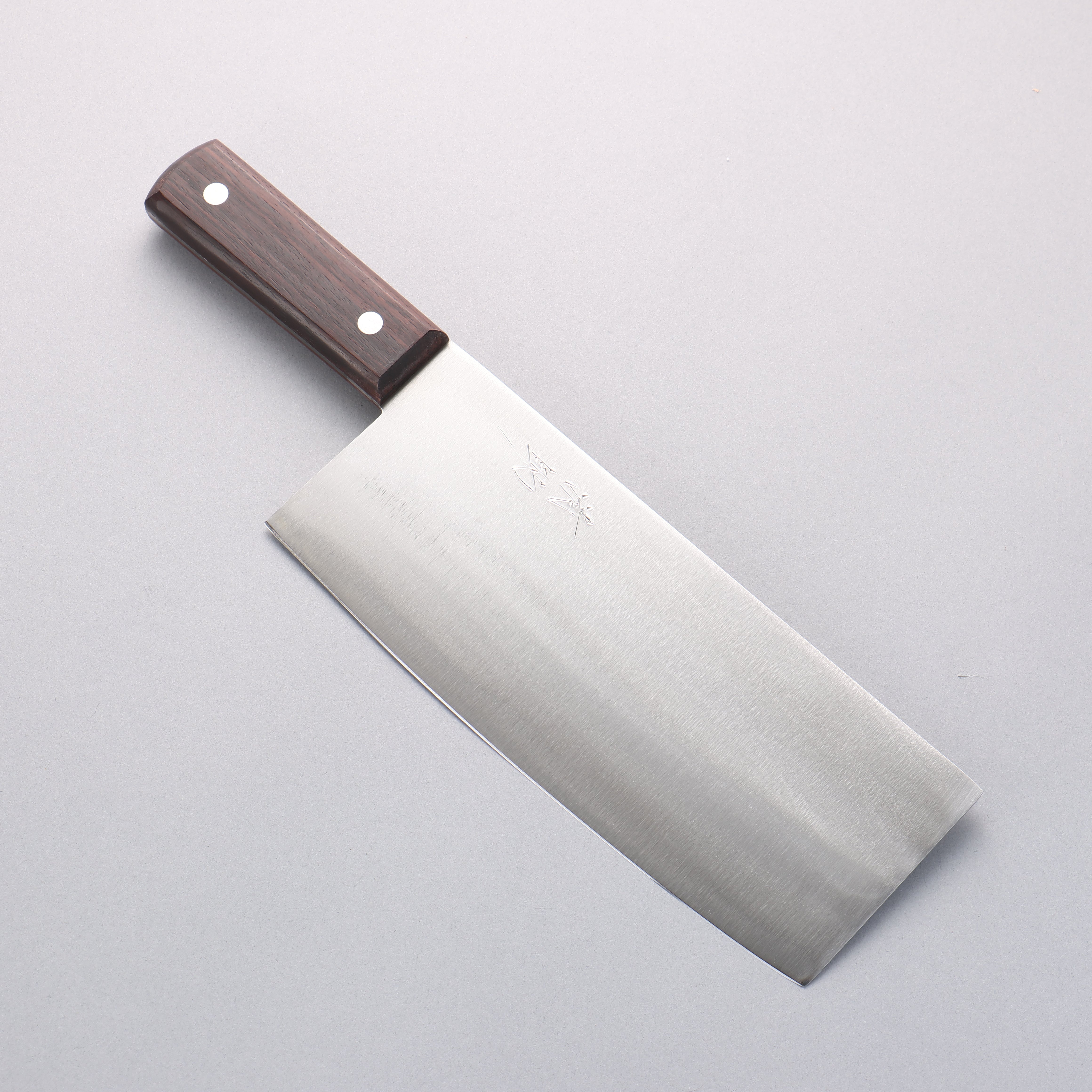 Seisuke Whole steel Chinese Cleaver 220mm Shitan Handle - Seisuke Knife