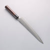 Seisuke Blue Super Sujihiki 240mm Rosewood (Ferrule: Black Pakka Wood) Handle - Seisuke Knife - Slide 2