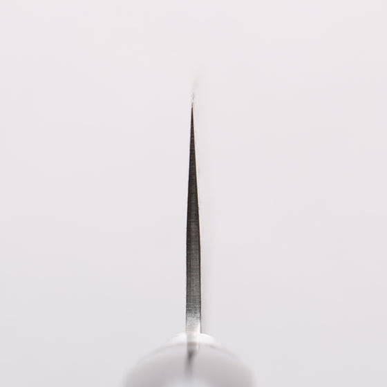 Seisuke Blue Steel No.2 Nashiji Hammered Gyuto 200mm Black Pakka wood Handle - Seisuke Knife