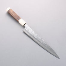  Yu Kurosaki Juhyo Cobalt Special Steel Hammered Sujihiki 240mm Chinese Quince (White Ferrule and End Cap) Handle - Seisuke Knife