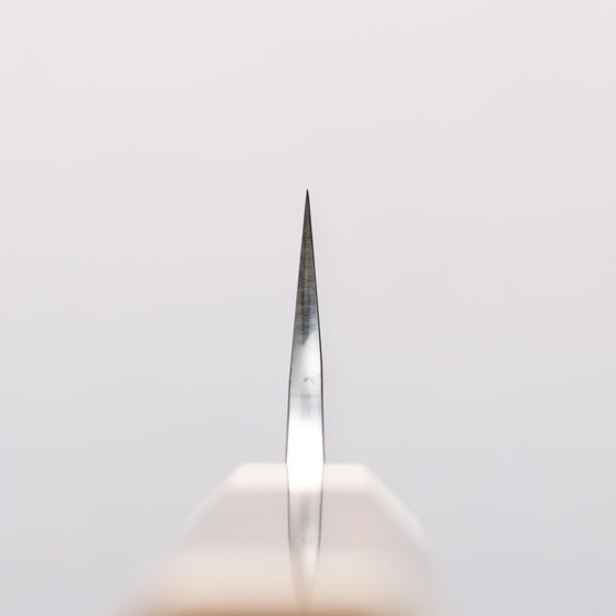 Yu Kurosaki Juhyo Cobalt Special Steel Hammered Sujihiki 240mm Chinese Quince (White Ferrule and End Cap) Handle - Seisuke Knife