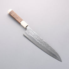  Yu Kurosaki Juhyo Cobalt Special Steel Hammered Gyuto 240mm Chinese Quince & White Resin Handle - Seisuke Knife