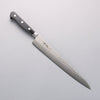 Seisuke AUS8 Hammered Sujihiki 240mm Black Pakka wood Handle - Seisuke Knife - Slide 1