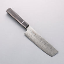  Seisuke AUS10 Mirror Crossed Usuba  160mm Black Pakka wood Handle