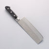 Seisuke AUS8 Hammered Nakiri 165mm Black Pakka wood Handle - Seisuke Knife - Slide 2