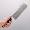 Seisuke AUS8 Hammered Nakiri 165mm Black Pakka wood Handle - Seisuke Knife - Slide 4