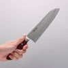 Seisuke Blue Super Hammered Gyuto 180mm Red Pakka wood Handle - Seisuke Knife - Slide 5