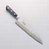 Seisuke AUS8 Hammered Gyuto 210mm Black Pakka wood Handle - Seisuke Knife - Slide 1