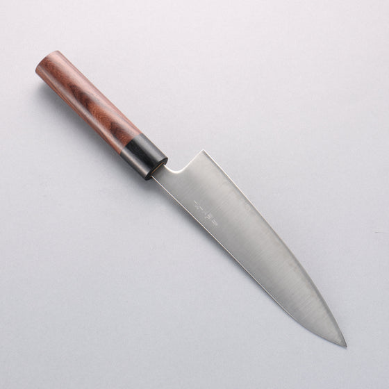 Seisuke Blue Super Gyuto 180mm Shitan Handle - Seisuke Knife