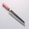 Seisuke Blue Super Hammered Kurouchi Kiritsuke Gyuto 210mm Red Pakka wood Handle - Seisuke Knife - Slide 1