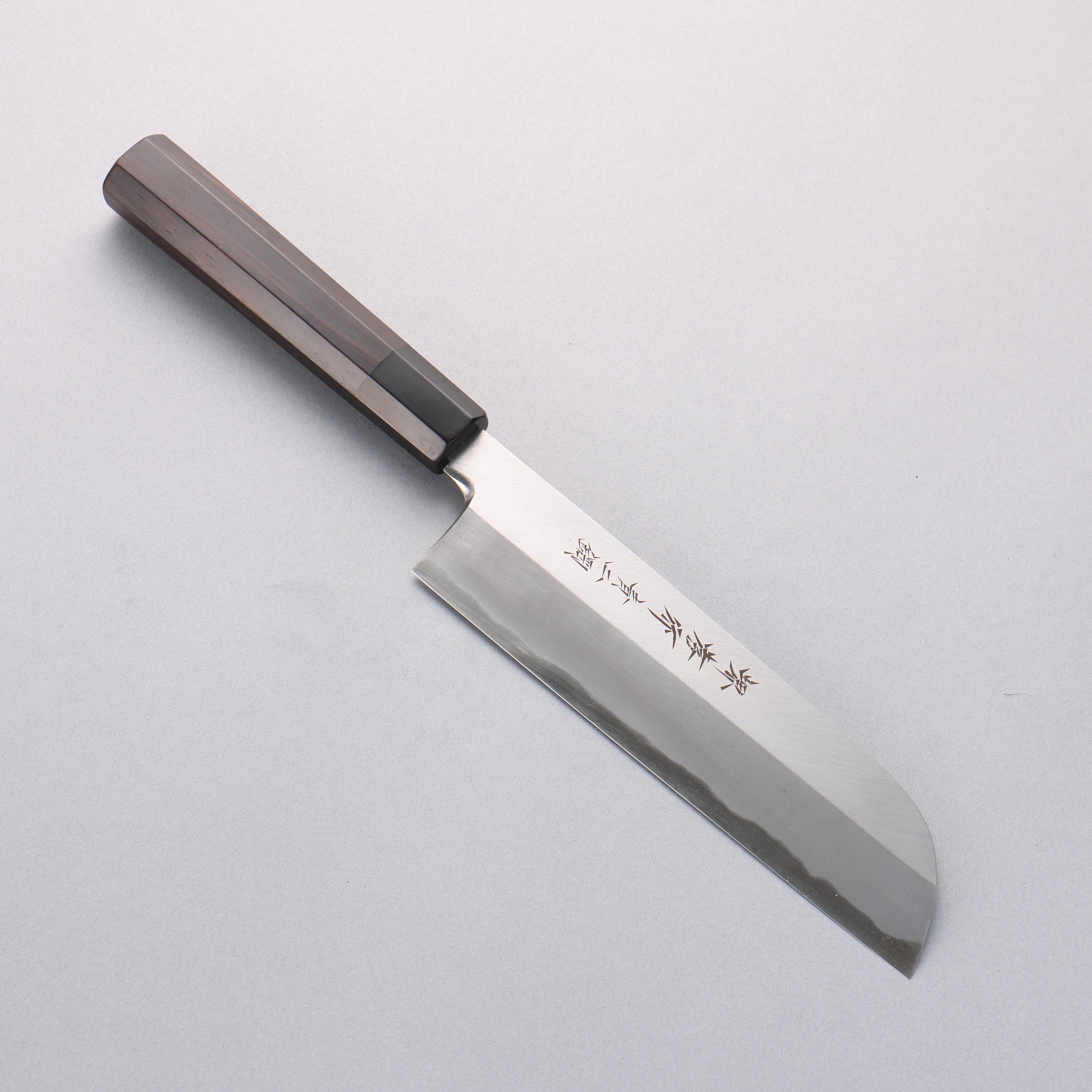 Sakai Takayuki Blue Steel No.2 Kamagata Usuba Ebony Wood Handle - Seisuke Knife