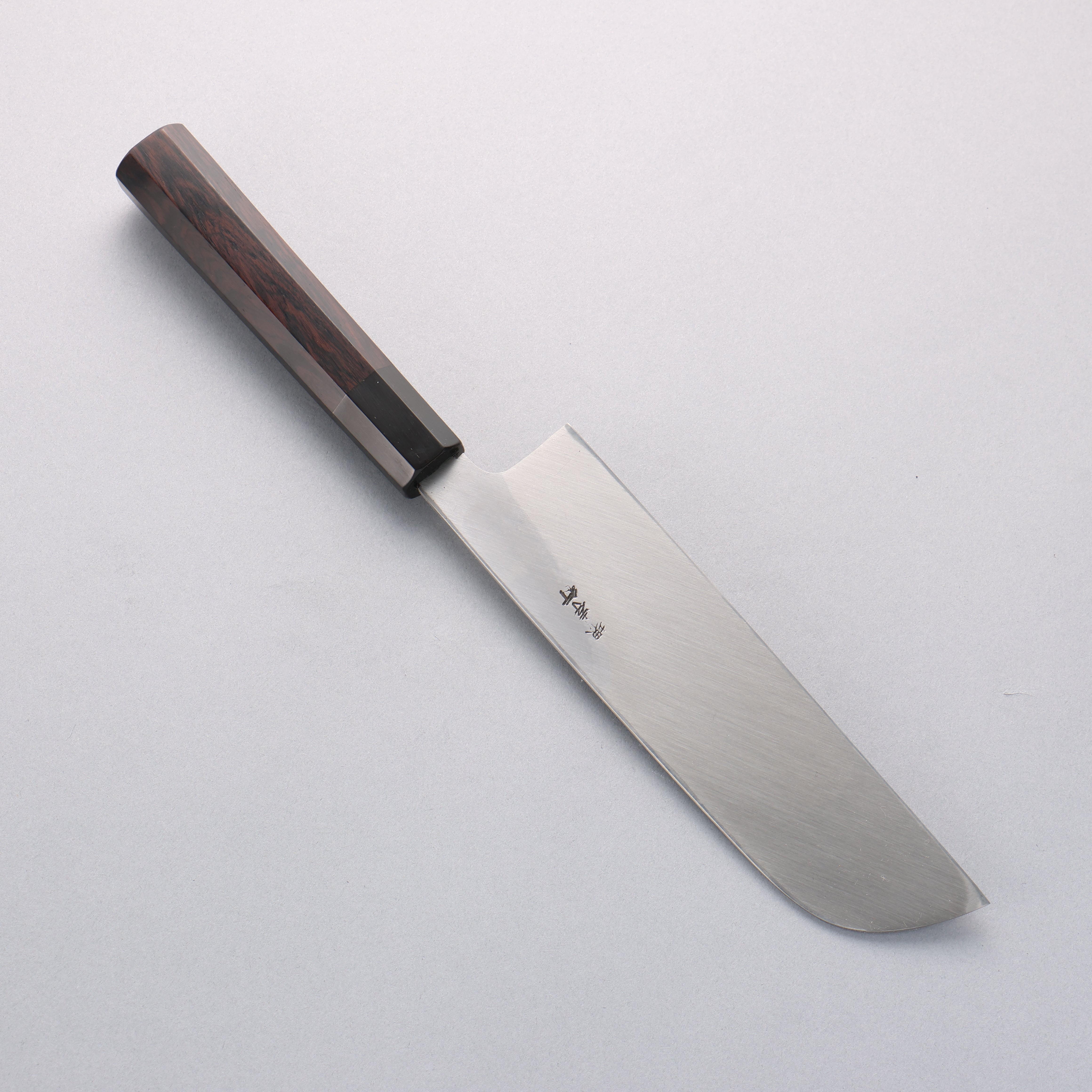 Sakai Takayuki Blue Steel No.2 Kamagata Usuba Ebony Wood Handle - Seisuke Knife
