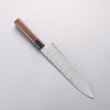 Seisuke AUS10 Mirror Crossed Gyuto 210mm Shitan Handle - Seisuke Knife - Slide 2
