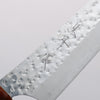 Yu Kurosaki Senko Ei SG2 Hammered Petty-Utility 150mm Sandalwood (ferrule:Acrylic) Handle - Seisuke Knife - Slide 3