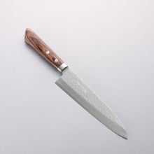  Kunihira Kokuryu VG10 Hammered Damascus Gyuto 180mm Scotch Pakka wood Handle - Seisuke Knife