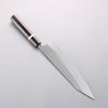 Yoshimi Kato Minamo SG2 Hammered Kiritsuke Gyuto 240mm Ebony (White Ring) Handle - Seisuke Knife - Slide 2