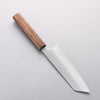 Yoshimi Kato SG2 Hammered(Maru) One side Bunka 170mm Burnt Oak (Lacquered) Handle - Seisuke Knife - Slide 2
