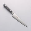 Seisuke VG5 Hammered Kasumitogi Petty-Utility 150mm Black Pakka wood Handle - Seisuke Knife - Slide 1