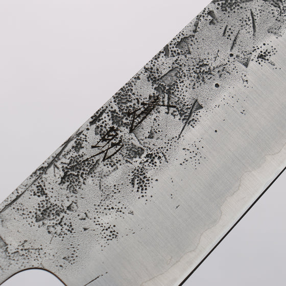 Seisuke SLD Washiji Bunka 170mm Burnt Oak Handle - Seisuke Knife