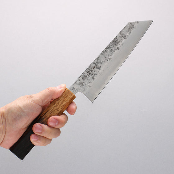 Seisuke SLD Washiji Bunka 170mm Burnt Oak Handle - Seisuke Knife