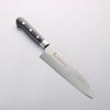 Sakai Takayuki VG10 Hammered Damascus 17 Layer Santoku 180mm Black Pakka wood Handle - Seisuke Knife - Slide 1