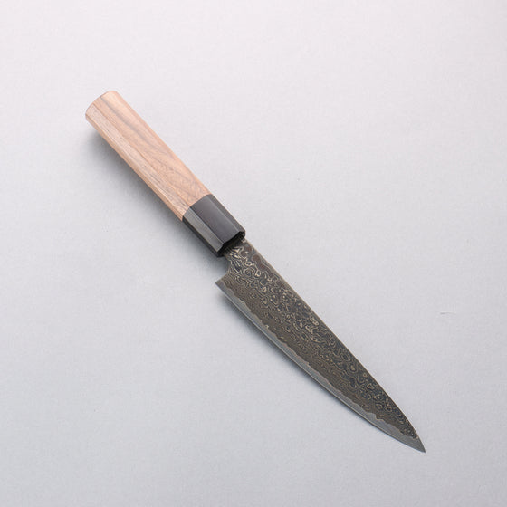 Kagekiyo ZA-18 Black Damascus Petty-Utility 150mm Walnut Handle - Seisuke Knife