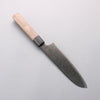 Kagekiyo ZA-18 Black Damascus Santoku 175mm Walnut Handle - Seisuke Knife - Slide 2