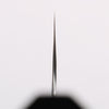 Yoshimi Kato Hyo SG2 Hammered Nakiri 165mm Ebony (ferrule: Orange Resin) Handle - Seisuke Knife - Slide 5