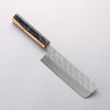 Yoshimi Kato Hyo SG2 Hammered Nakiri 165mm Olive Tree and Black/White Marble Resin Handle - Seisuke Knife - Slide 1