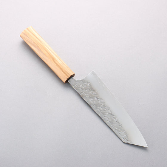 Yoshimi Kato Hyo SG2 Hammered Bunka 170mm Olive tree (V Shaped) Handle - Seisuke Knife