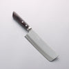 Kunihira Kokuryu VG10 Damascus Nakiri 165mm Black Pakkawood Handle - Seisuke Knife - Slide 1