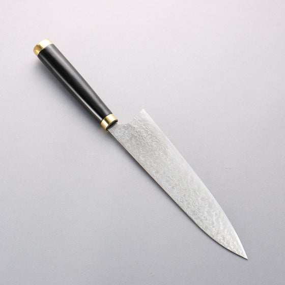 Takeshi Saji Maki-e Art Crane SG2 Diamond Finish Gyuto 210mm Wood(Lacquered) Handle with Sheath - Seisuke Knife