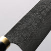 Takeshi Saji Maki-e Art Crane SG2 Diamond Finish Gyuto 240mm Wood(Lacquered) Handle with Sheath - Seisuke Knife - Slide 3