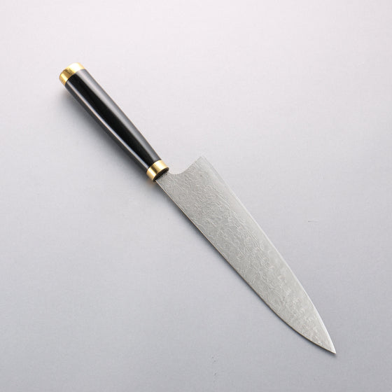 Takeshi Saji Maki-e Art Tiger SG2 Diamond Finish Gyuto 210mm Wood(Lacquered) Handle with Sheath - Seisuke Knife