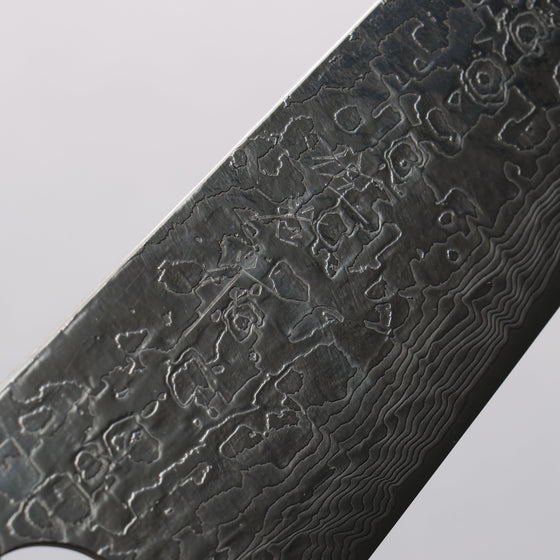 Takeshi Saji Maki-e Art Tiger SG2 Diamond Finish Gyuto 210mm Wood(Lacquered) Handle with Sheath - Seisuke Knife