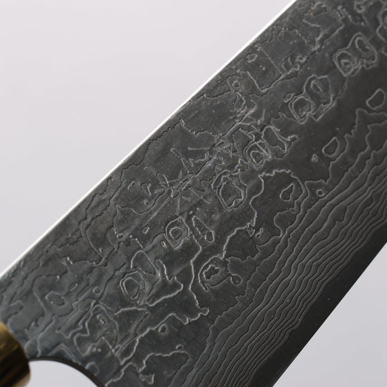 Takeshi Saji Maki-e Art Tiger SG2 Diamond Finish Gyuto 240mm Wood(Lacquered) Handle with Sheath - Seisuke Knife