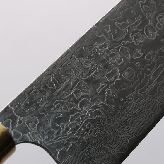 Takeshi Saji Maki-e Art Peacock SG2 Diamond Finish Gyuto 270mm Wood(Lacquered) Handle with Sheath - Seisuke Knife