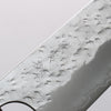 Yoshimi Kato Hyo SG2 Hammered Gyuto 210mm Black Silver Lacquered Handle - Seisuke Knife - Slide 3