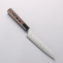  Yoshimi Kato VG10 Damascus Migaki Finished Petty-Utility 150mm Wenge Handle - Seisuke Knife